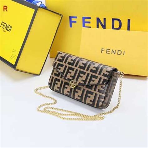 fendi bag black and gold replica|fendi bags outlet online.